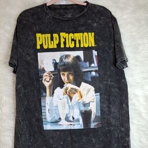 Pulp Fiction Graphic Tee - Black